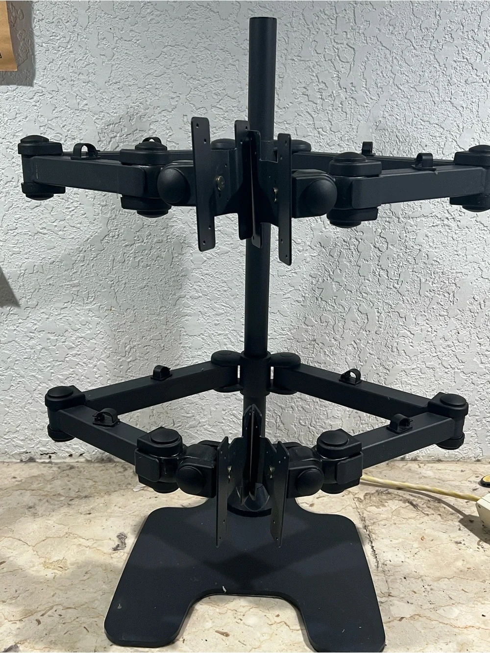 DELL Adjustable Quad Monitor Stand - Black